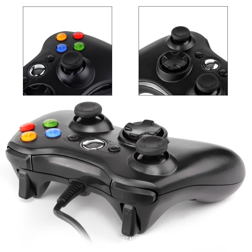 Tay Cầm Chơi Game HS122 - XBOX360, PC, PS3 - Có Rung, USB