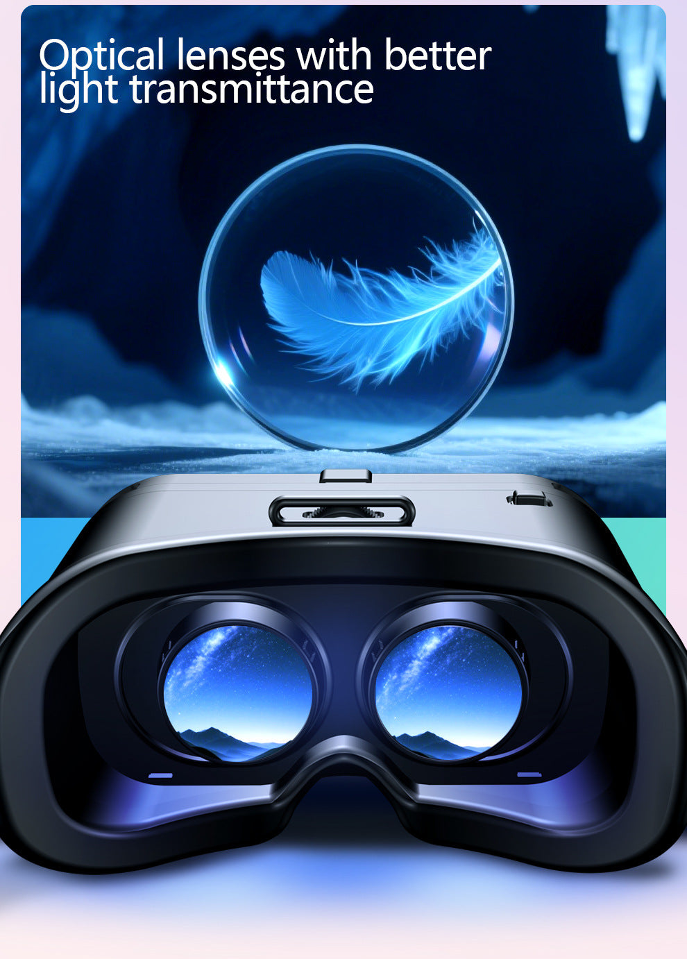 Kính Thực Tế Ảo | VRG PRO Q8 | Thấu Kính Blueray | Phim VR 360, Game VR 360 | Xem Phim, Chơi Game 3D Chơi Điện Tử