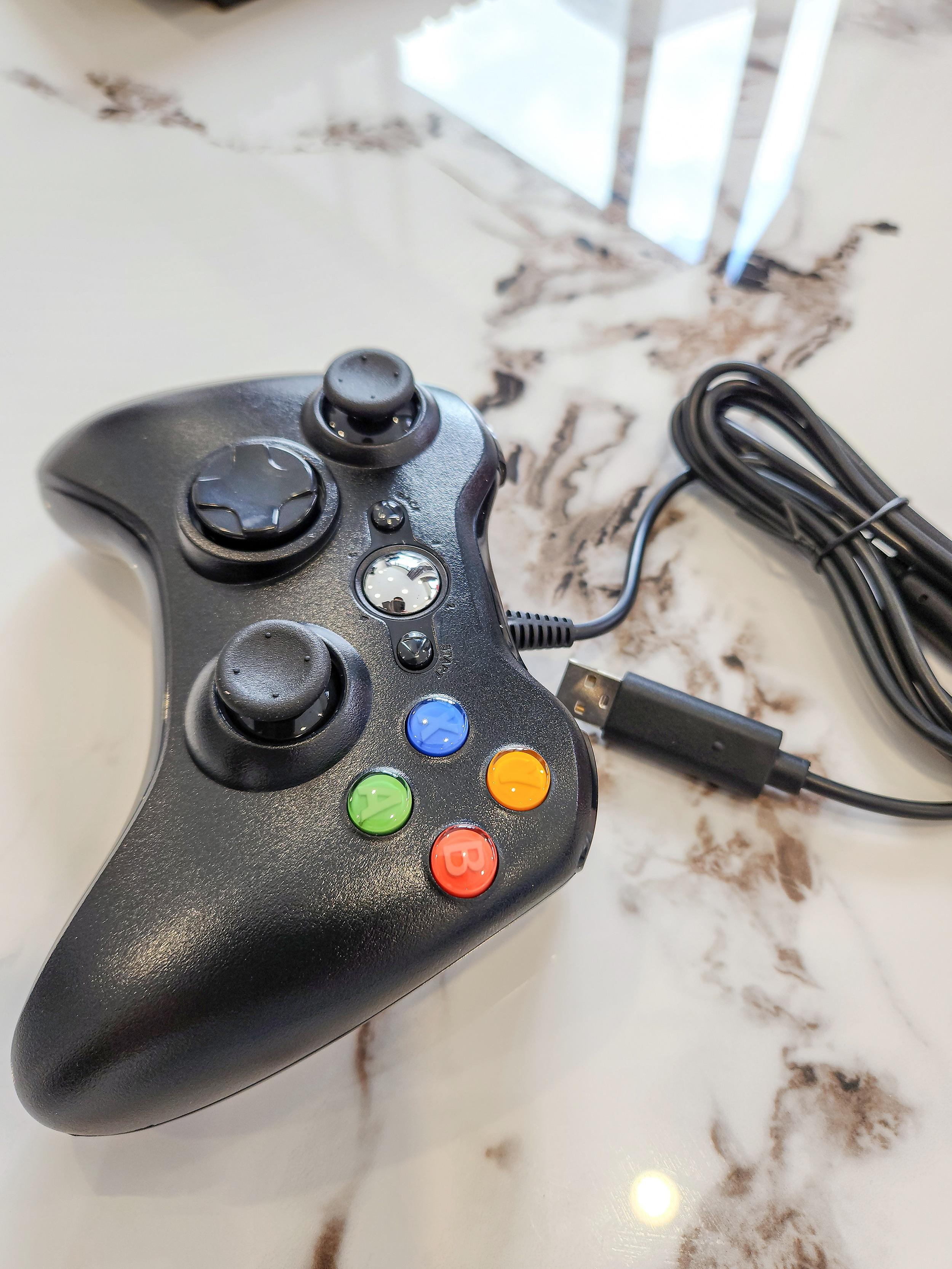 Tay Cầm Chơi Game HS122 - XBOX360, PC, PS3 - Có Rung, USB