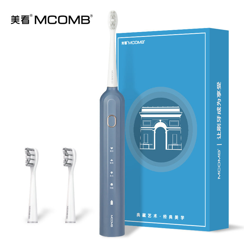 Bàn Chải Răng Điện M2+ | Pin 180 Ngày, Đầu Bàn Chải Dupont, Điều Khiển Thông Minh |  4 Chế Độ, Làm Sạch Siêu Âm, Bàn Chải Điện
