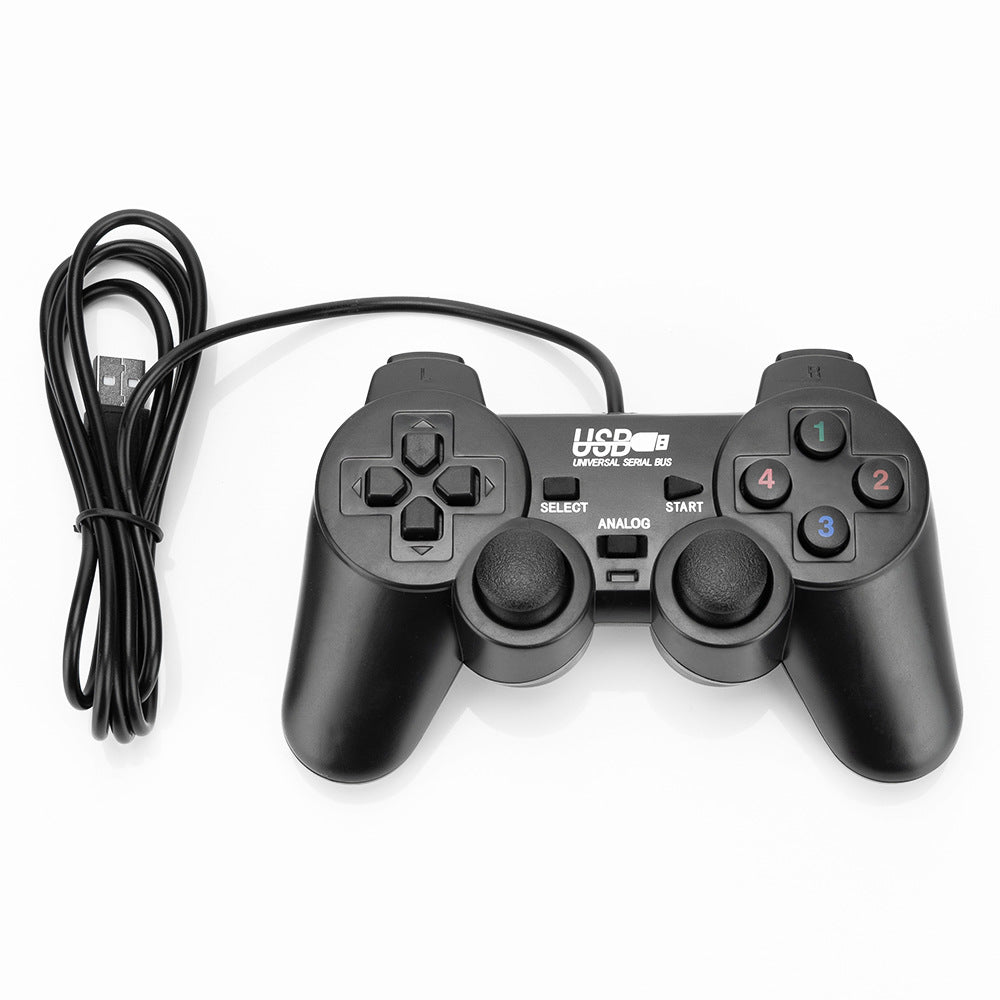 Tay Cầm Chơi Game PC, Laptop, Android Box - Có Rung, FIFA, GTA - Không Cần Cài Đặt. Phụ Kiện Chơi Điện Tử