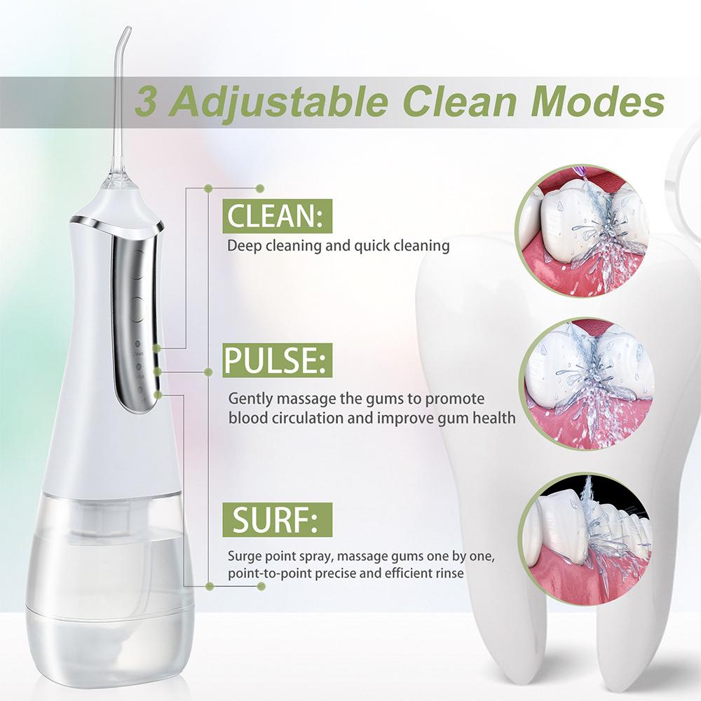 Máy Tăm Nước Cầm Tay L10 - Chống Nước IPX6 - Làm Sạch Sâu Chân Răng