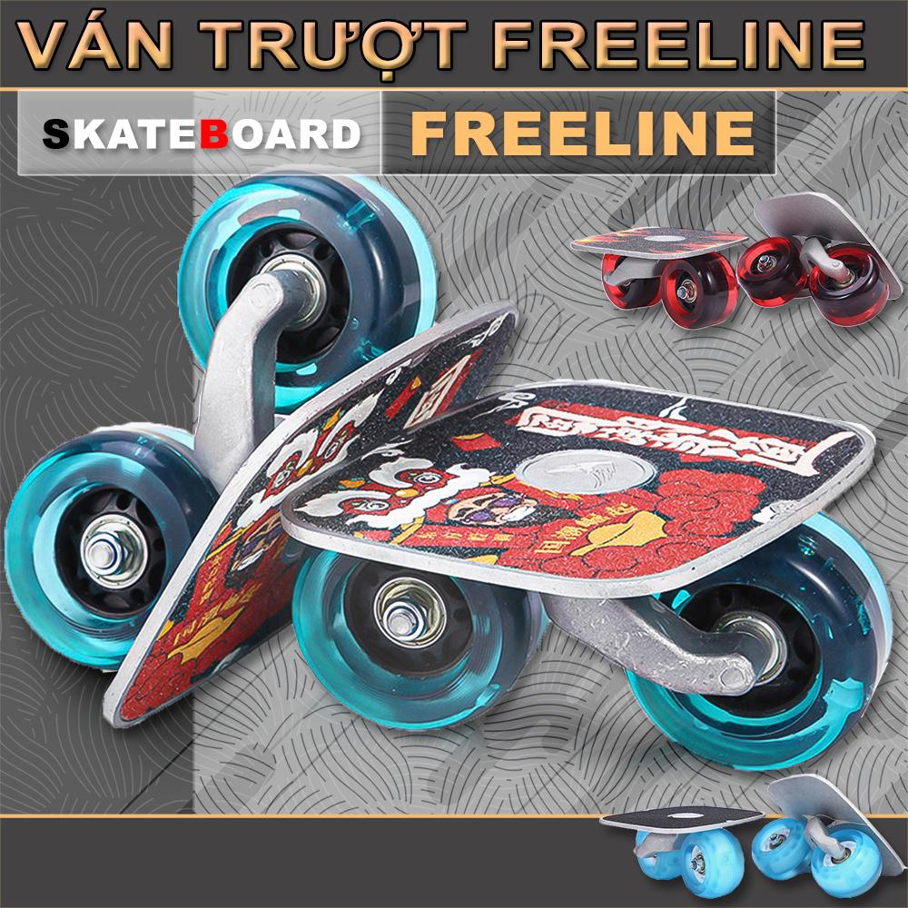 Ván Trượt Drift Board - Freeline Skate - Bánh Xe Có Đèn Led RGB Sport