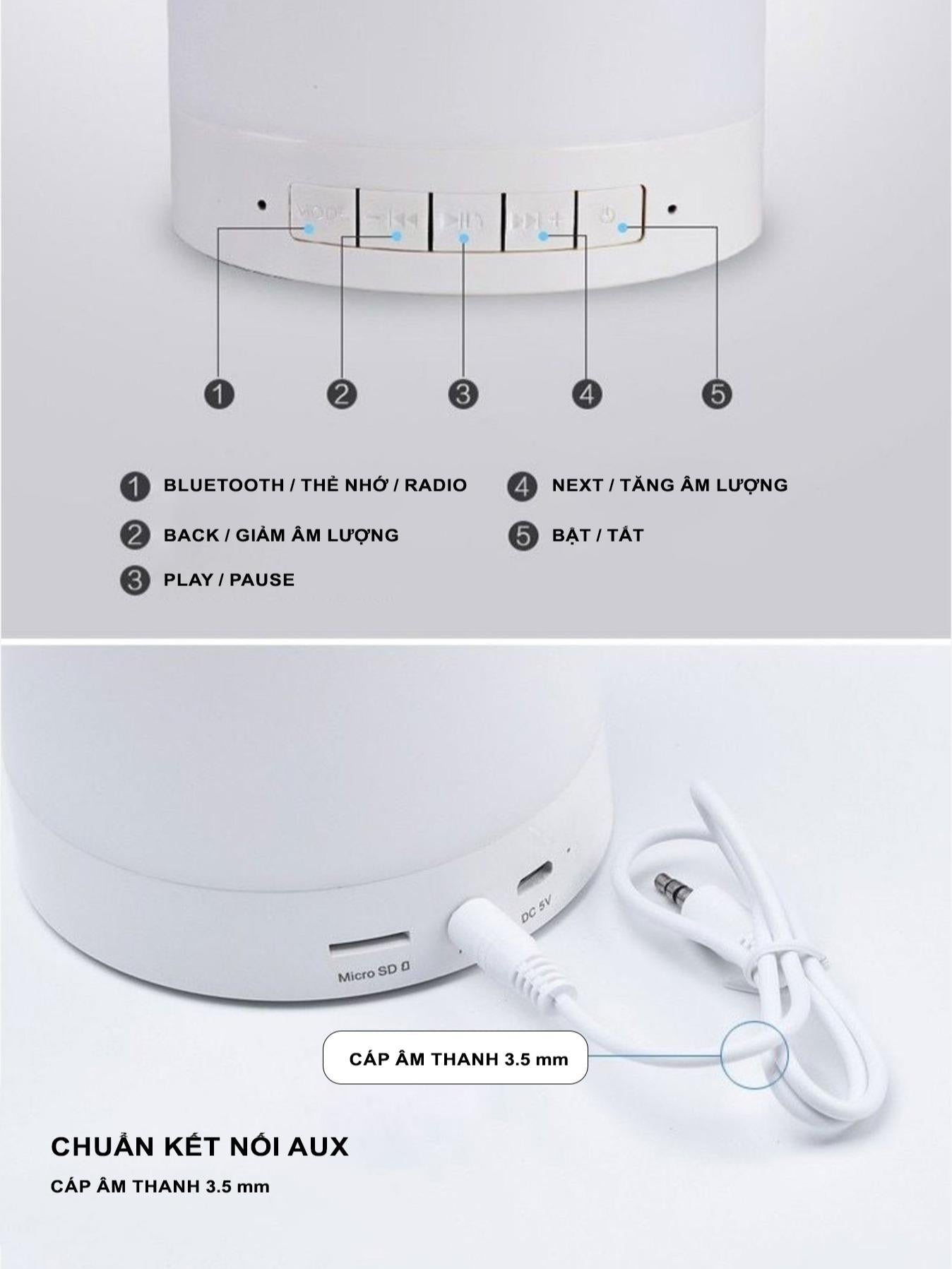 Loa Bluetooth CL-671 | Cảm Ứng Chạm, Led RGB, Âm Thanh To, Bass Mạnh | Giòng Loa Giá Rẻ, Dùng Làm Loa Nghe Nhạc, Đèn Trang Trí Củ Loa