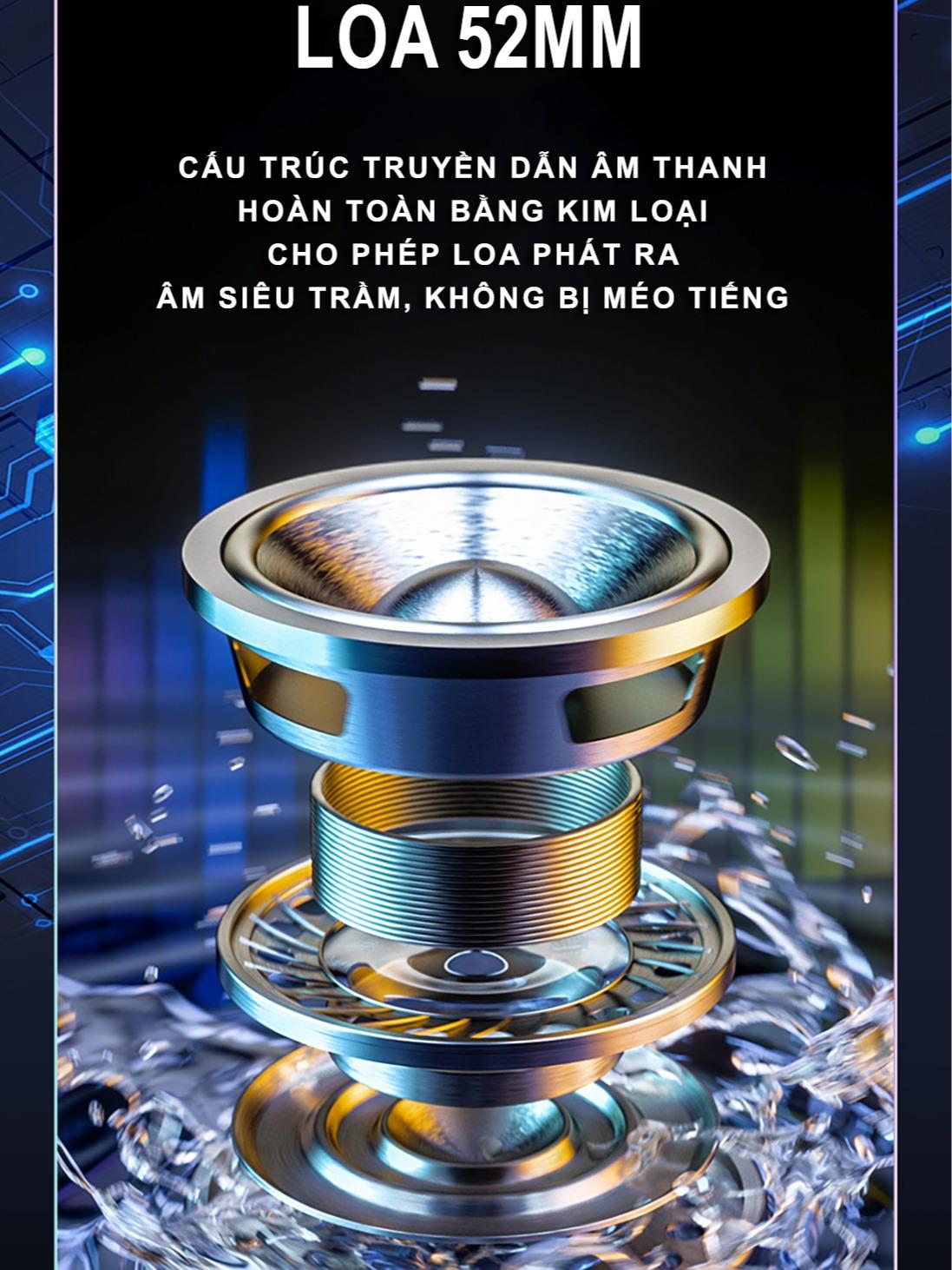 Loa Bluetooth | K3 Plus | TWS, LED RGB, True Bass - Âm Thanh To, Ánh Sáng Mạnh