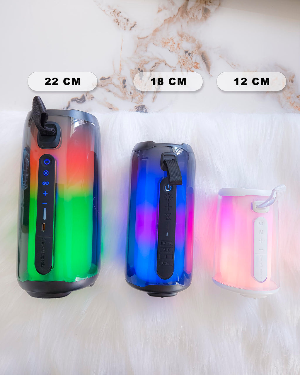 Loa Bluetooth PLUSE 5 - Led RGB 360, TWS, Karaoke, True Bass - Loa Toàn Dải, Chất Âm Dày Dặn, Đầy Đặn Củ Loa Nghe Nhạc