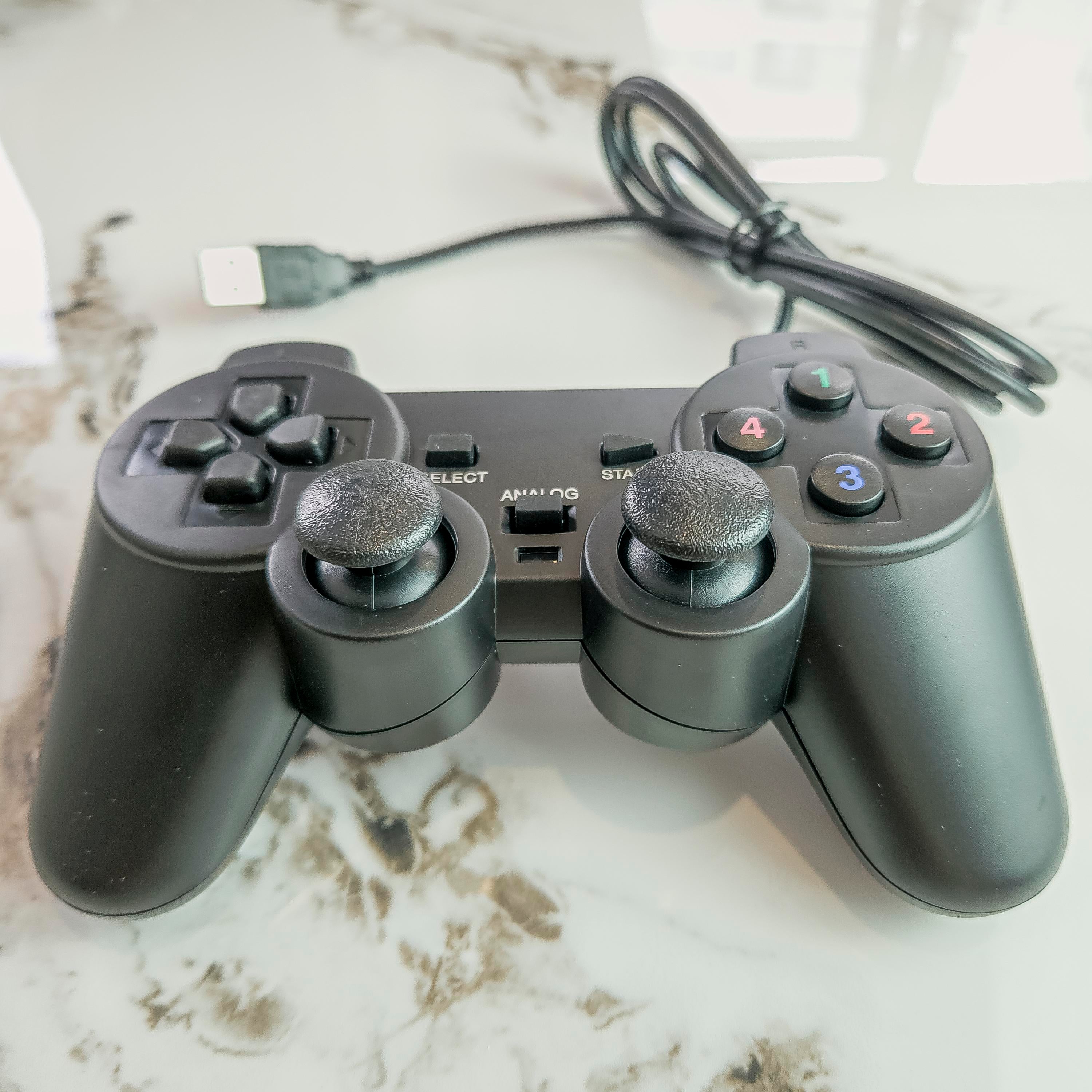 Tay Cầm Chơi Game PC, Laptop, Android Box - Có Rung, FIFA, GTA - Không Cần Cài Đặt. Phụ Kiện Chơi Điện Tử