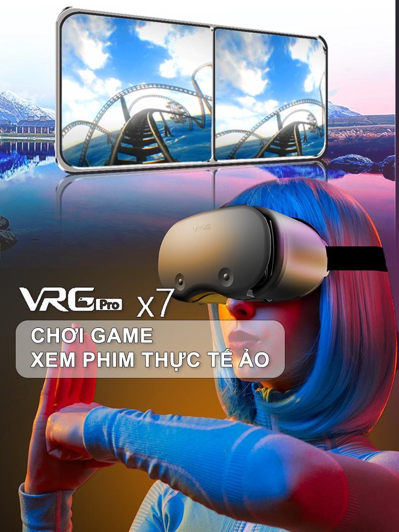 Kính Thực Tế Ảo | VRG PRO X7 | Thấu Kính Blueray | Phim VR 360, Game VR 360 | Xem Phim, Chơi Game 3D Chơi Điện Tử