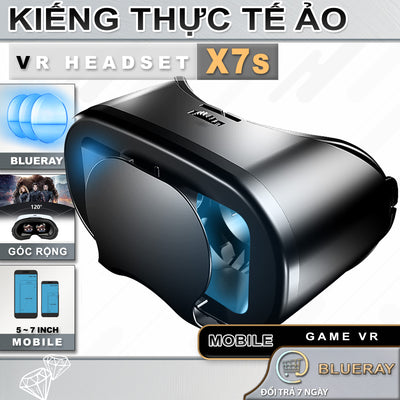 Kính Thực Tế Ảo - VRG PRO X7s - Chuyên Xem Film 3D, VR, Chơi Game VR Chơi Điện Tử