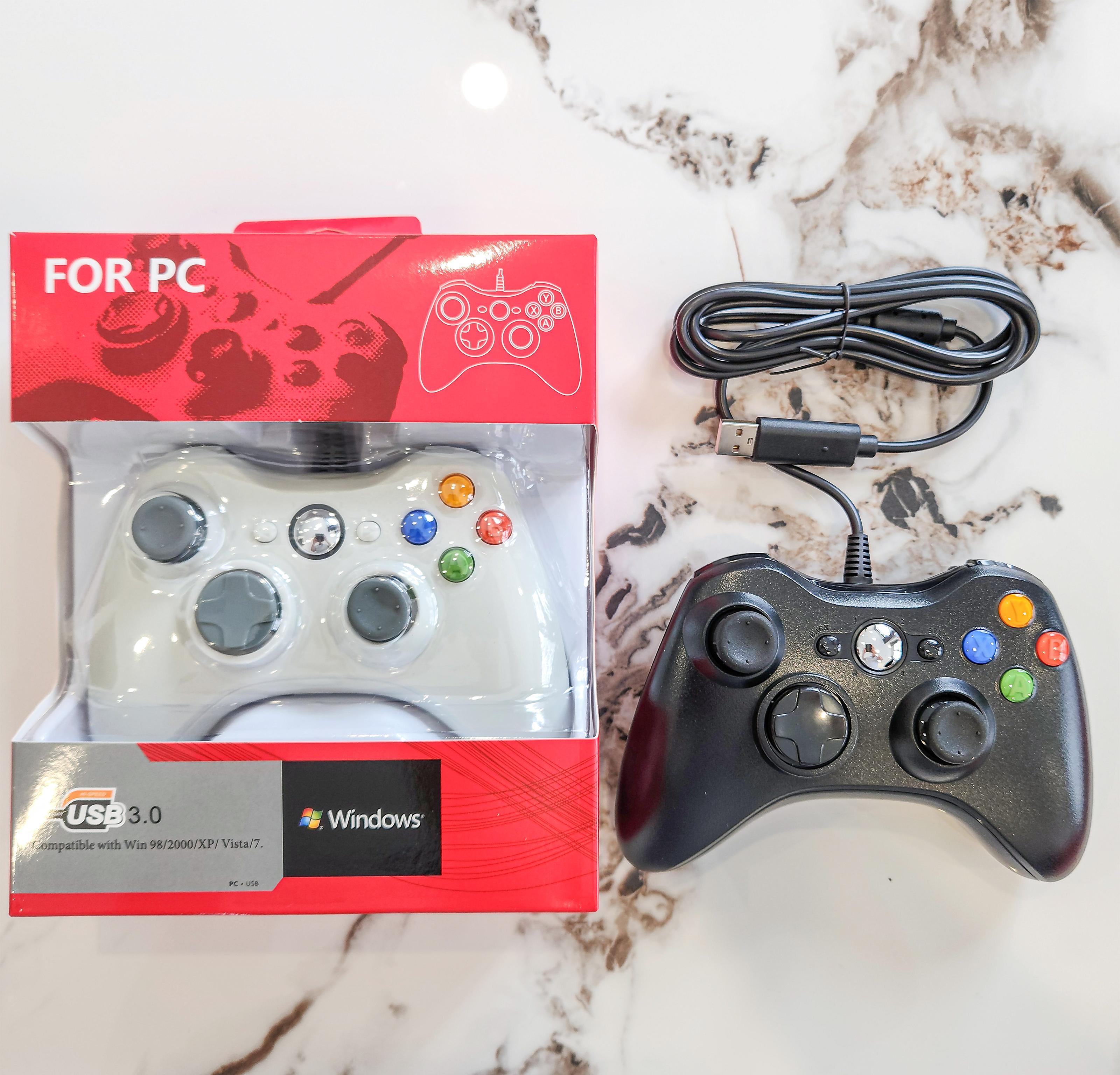 Tay Cầm Chơi Game HS122 - XBOX360, PC, PS3 - Có Rung, USB