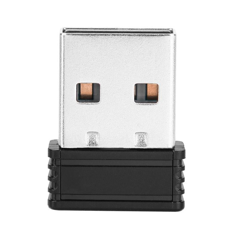 Đầu Thu USB Wireless | Type A | Có Đầu OTG Chuyển USB Type C + Mini USB | Hỗ Trợ Win 7, 8, 10 MACOS, Linux