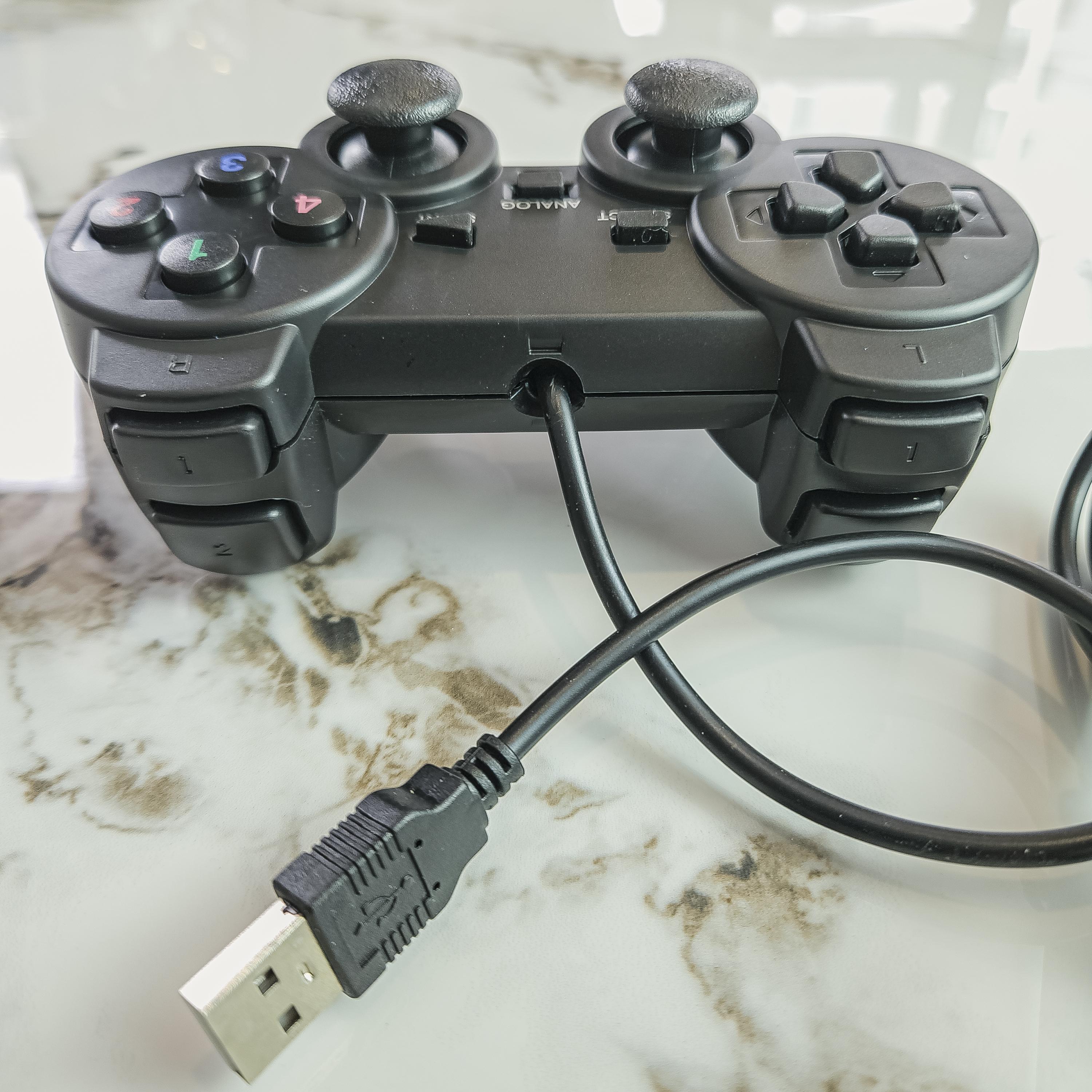 Tay Cầm Chơi Game PC, Laptop, Android Box - Có Rung, FIFA, GTA - Không Cần Cài Đặt. Phụ Kiện Chơi Điện Tử