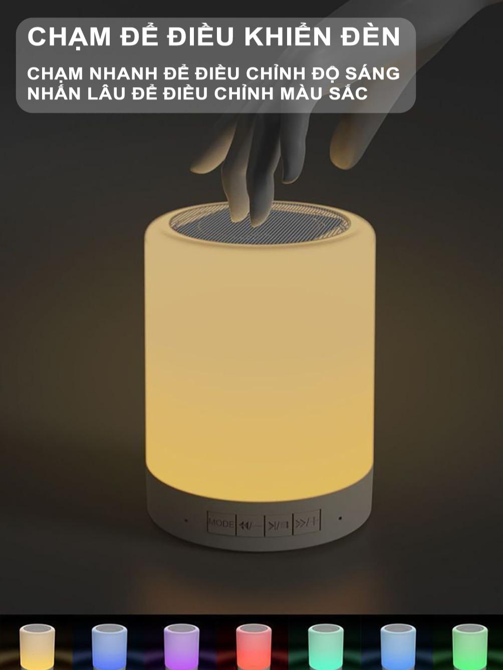Loa Bluetooth CL-671 | Cảm Ứng Chạm, Led RGB, Âm Thanh To, Bass Mạnh | Giòng Loa Giá Rẻ, Dùng Làm Loa Nghe Nhạc, Đèn Trang Trí Củ Loa