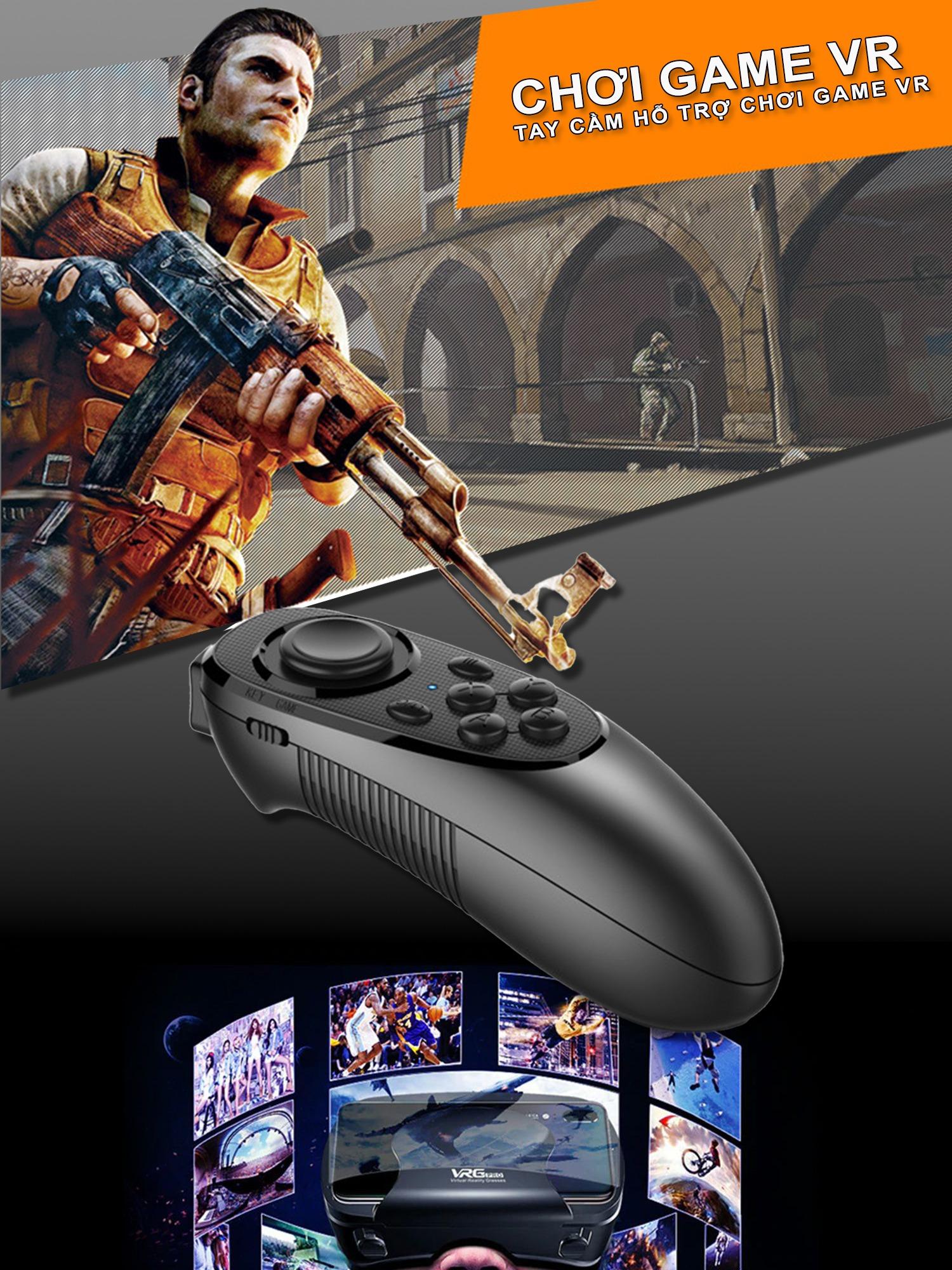 Kính Thực Tế Ảo - VRG PRO - Chuyên Xem Film 3D, VR, Chơi Game VR Chơi Điện Tử