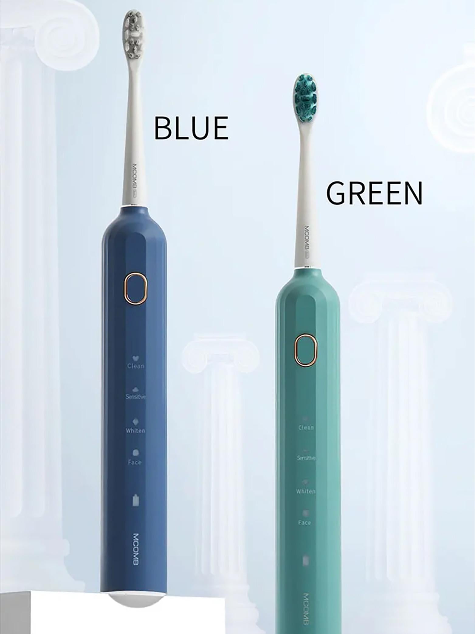 Bàn Chải Răng Điện M2+ | Pin 180 Ngày, Đầu Bàn Chải Dupont, Điều Khiển Thông Minh |  4 Chế Độ, Làm Sạch Siêu Âm, Bàn Chải Điện