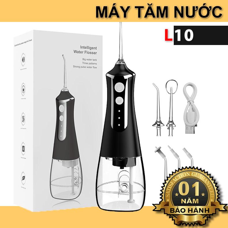 Máy Tăm Nước Cầm Tay L10 - Chống Nước IPX6 - Làm Sạch Sâu Chân Răng